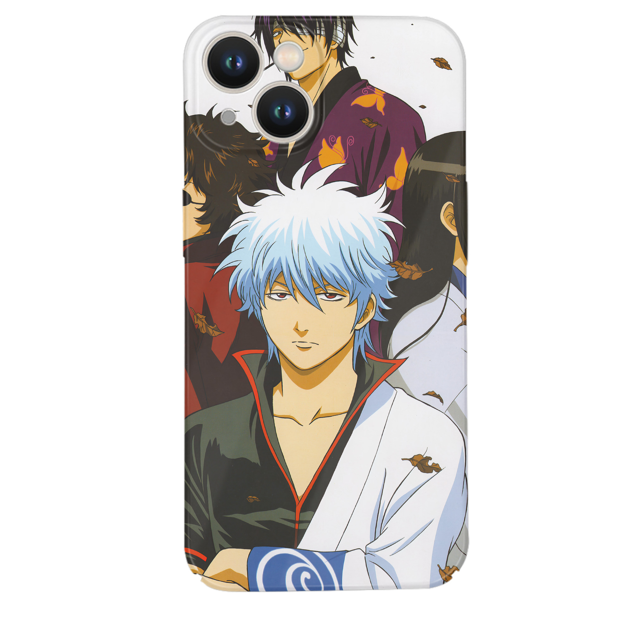 （画像用） ぎんたま 坂田銀時（さかたぎんとき） 神楽 志村新八（しむら しんぱち） GINTAMA Sakata Gintoki Kagura Shimura Shinpachi 【iPhone 14シリーズ対応】ハードケース